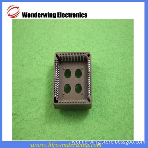PLCC68 straight insert IC chip tower base integrated circuit socket (D6B4)